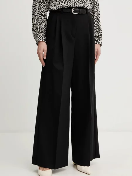 Weekend Max Mara Pantaloni cutați DASTA' negru