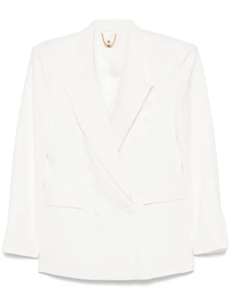 Sacou Elisabetta Franchi alb