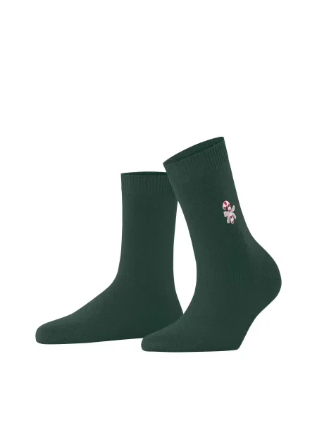 Skarpetki Falke Cosy Wool Candy Cane zielone
