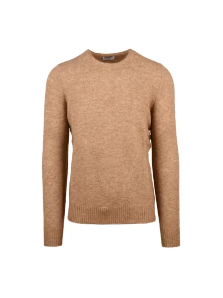 Sweter Ballantyne wełniany beżowy