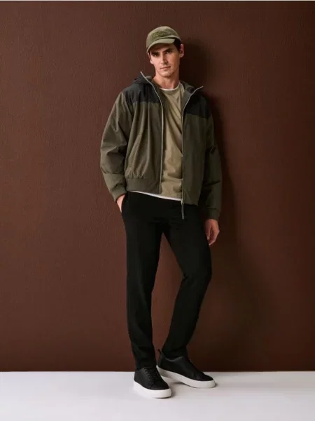 Джогери з трикотажу ottoman чорний