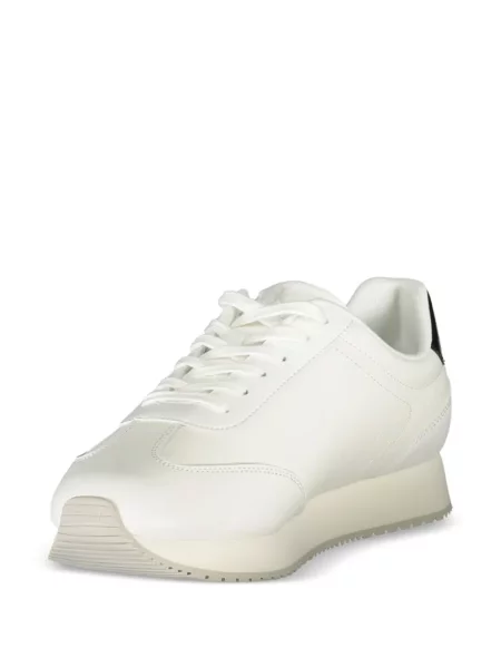 Sneakerși Calvin Klein cu imagine alb