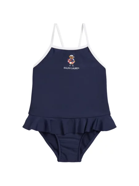 Koszulka polo dziecięca Polo Ralph Lauren niebieska