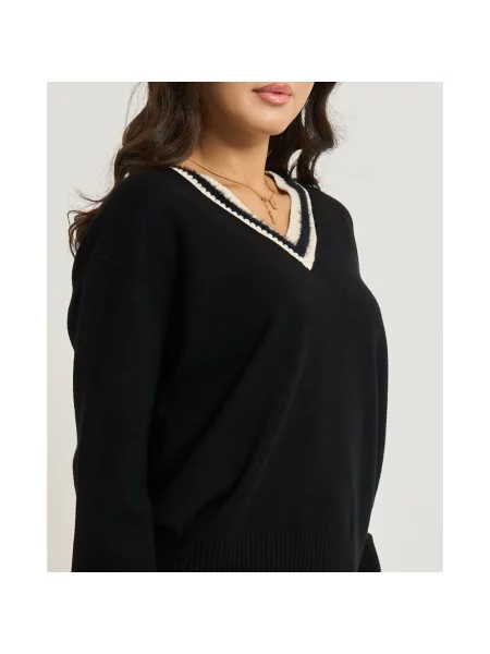 Sweter Silvian Heach czarny