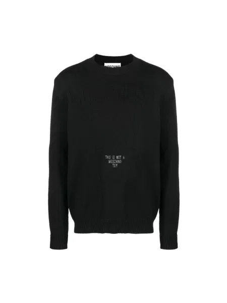 Sweter Moschino czarny