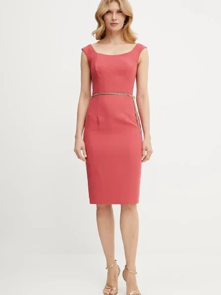 Marciano Guess Rochie cocktail Coral roz