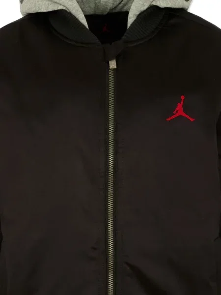 Kurtka bomber dziecięcy Jordan czarny
