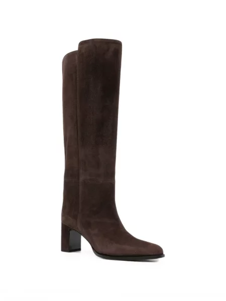 Cizme Jimmy Choo din piele de căprioară maro