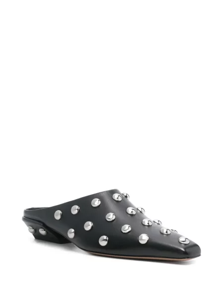 Papuci tip mules Paris Texas negru