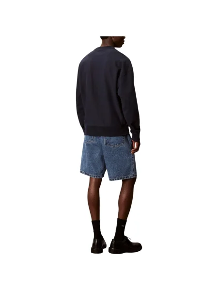 Froté sveter Calvin Klein Jeans modrá