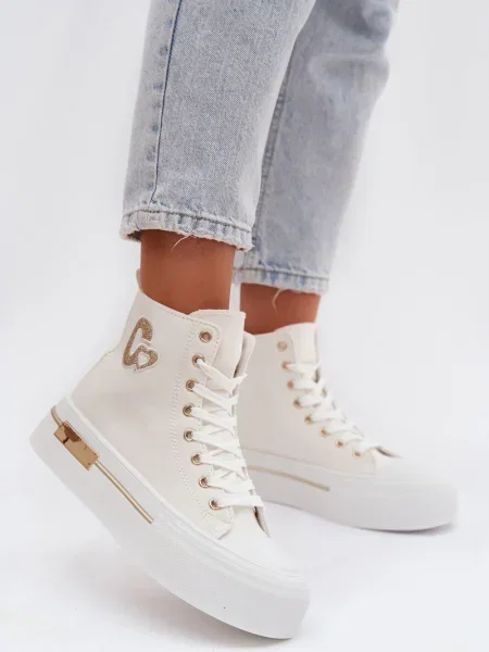 Кецове Boto на платформе бяло