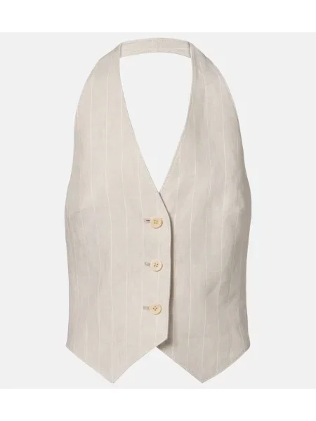 Vestă Max Mara de in bej