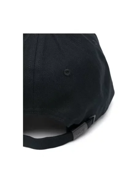 Czapka z daszkiem Stripes Double Brim Cap z aplikacją czarny