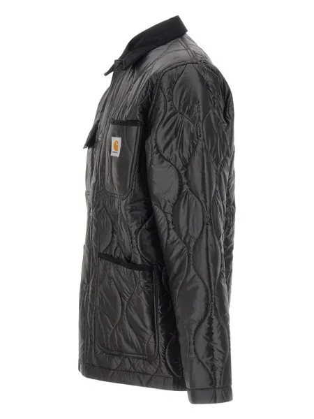 Geacă Carhartt Wip de catifea cord negru