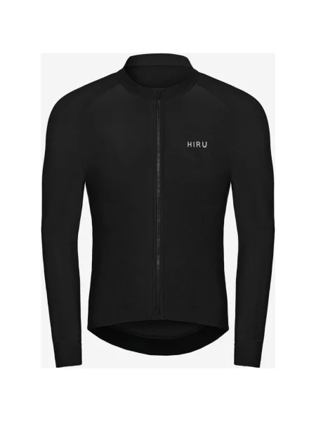 Koszulka rowerowa hiru core thermal z długim rękawem XS czarna