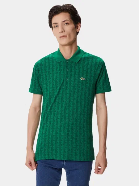 Lacoste Поло зелений