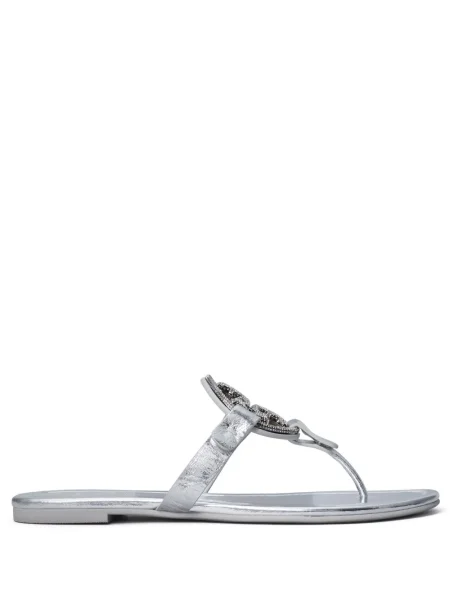 Sandale Tory Burch argintiu