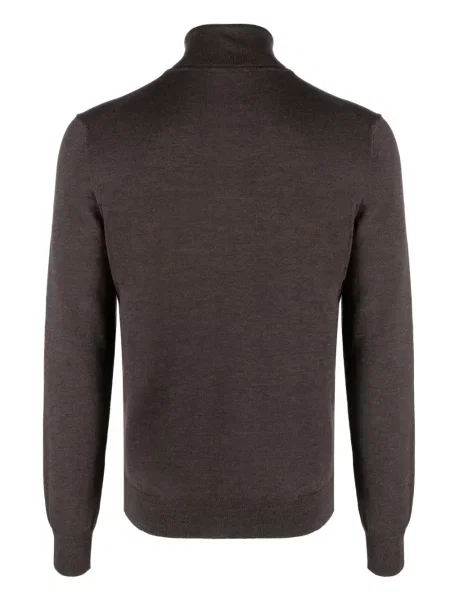 Sweter Barba brązowy