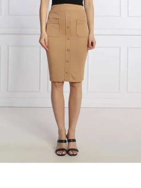 GUESS Fustă DENISE maro