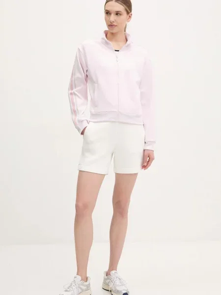 Guess bluza YARROW z aplikacją różowy