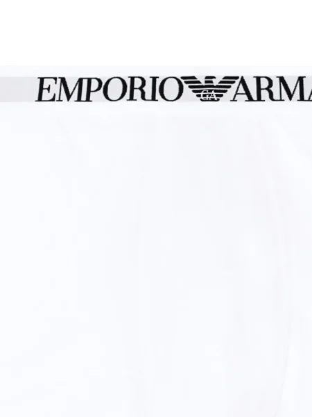 Boxeri Emporio Armani alb