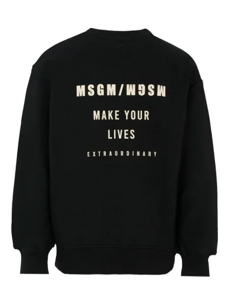Bluza dziecięca Msgm czarna
