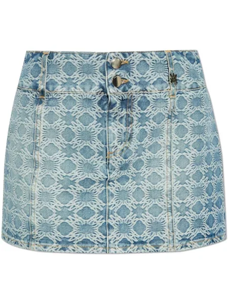 Fustă din denim Amiri albastru