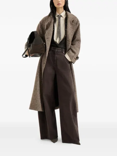 Pantaloni Brunello Cucinelli maro