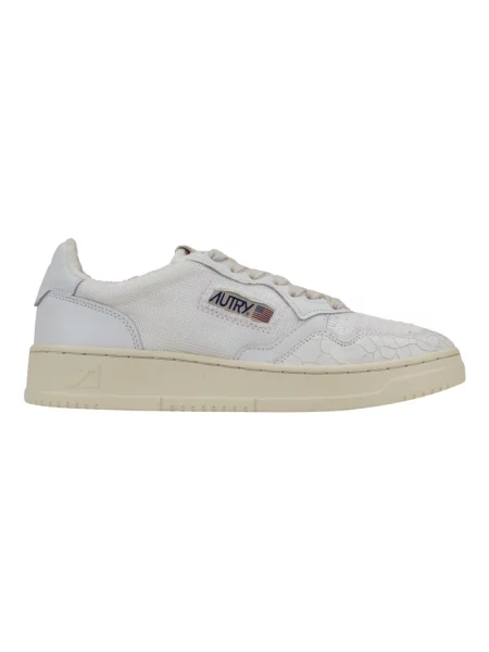 Sneakersy Autry skórzane białe