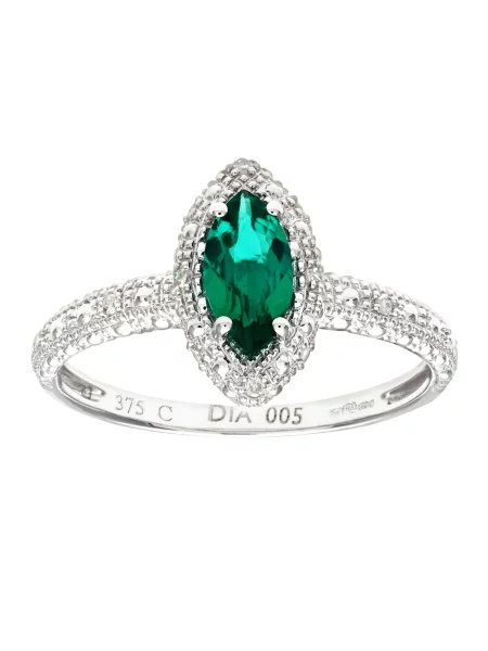 DIAMANT LETERNEL Inele argintiu