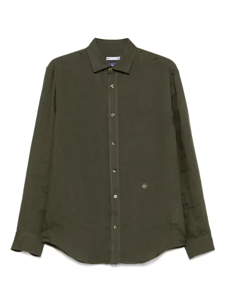 Ленена риза Jacob Cohën зелено