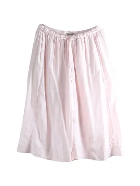 Decupat pantaloni Casey Casey cu cordon roz