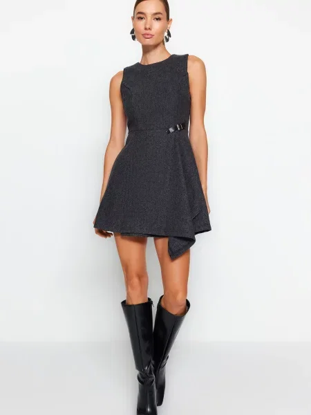 Rochie Trendyol țesută gri