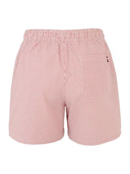 Rövid húzózsinór fürdőruha Tommy Hilfiger Underwear piros