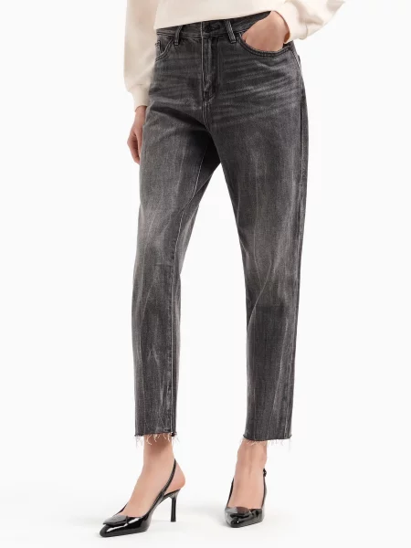 Бойфренди Armani Exchange сірий