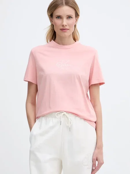 Calvin Klein Jeans tričko dámske ružová