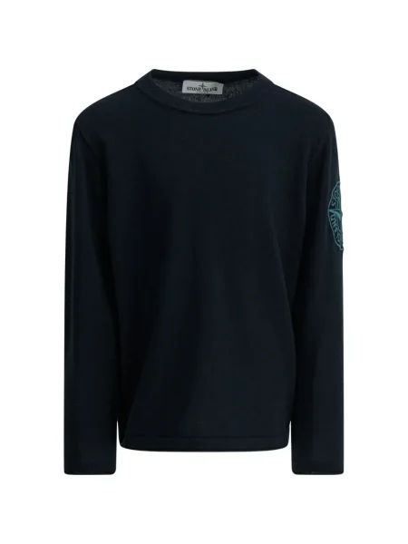 Sweter dziecięcy Stone Island niebieski