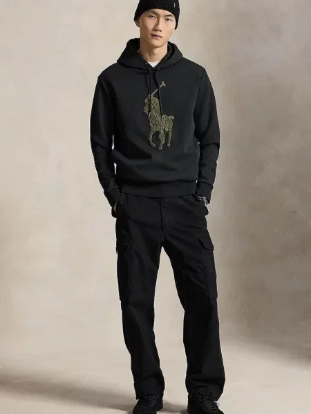 Polo Ralph Lauren кофта з капюшоном з бавовною
