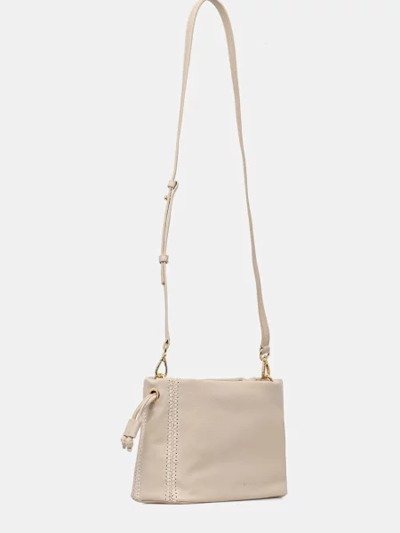 Ročna torba Tommy Hilfiger Th Soft Summer Mini Bucket bež