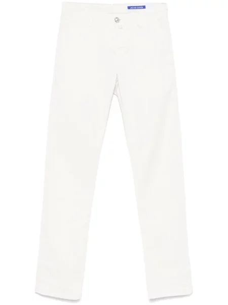 Džíny Jacob Cohen bílé