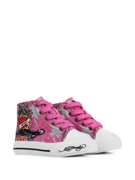 Sneakersy dziecięce Ed Hardy różowe