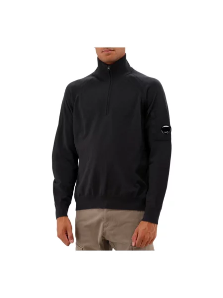 Sweter C.p. Company wełniany czarny