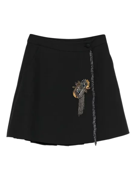 Fustă Dice Kayek de cristal negru