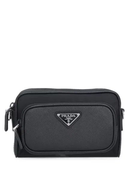 Geantă Prada cu autograf negru