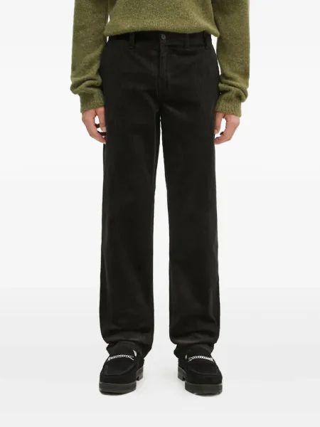 Pantaloni Norse Projects de catifea cord verde