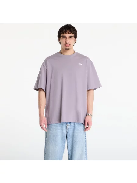 Tricou The North Face TNF Essential Simple Dome Os Ss Tee Transcendent Grey M gri