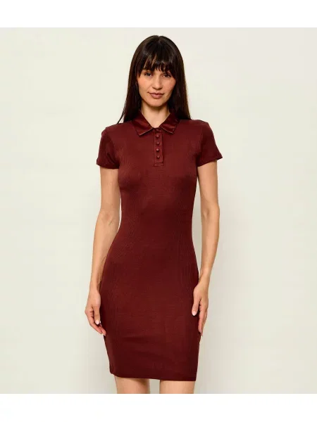 HUGO Rochie Nalmeria maro