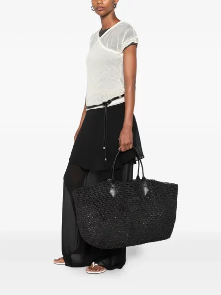 Τσάντα shopper Vivienne Westwood μαύρο