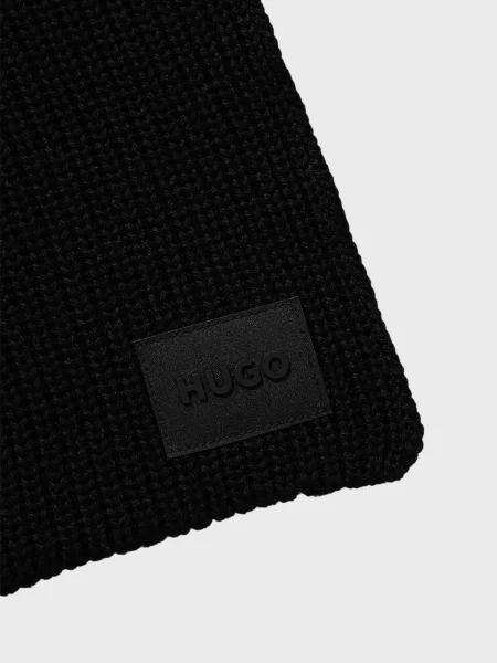 Шапка Hugo черная