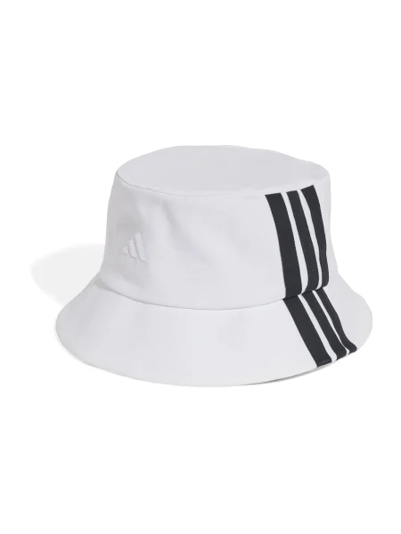 ADIDAS PERFORMANCE Sportovní klobouk Bucket černá bílá